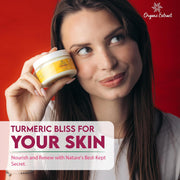 Organic Extract Turmeric Facial Cream 4 oz/118 ml - Mitchell Brands