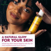 Organic Extract Turmeric Facial Cleanser 4 oz/118 ml - Mitchell Brands