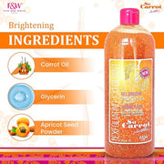 Fair & White So Carrot Exfoliating Shower Gel 940ml Fair & White So Carrot NEW - Mitchell Brands - Skin Lightening, Skin Brightening, Fade Dark Spots, Shea Butter, Hair Growth Products