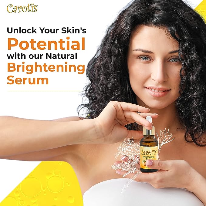 Carotis Lightening Serum with Vitamin A - 30ml / 1 fl oz Carotis - Mitchell Brands - Skin Lightening, Skin Brightening, Fade Dark Spots, Shea Butter, Hair Growth Products