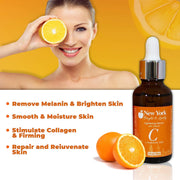 New York Bright & Lovely, Hyaluronic Acid Serum for Face | 1 Fl oz / 30 ml Mitchell Brands - Mitchell Brands - Skin Lightening, Skin Brightening, Fade Dark Spots, Shea Butter, Hair Growth Products