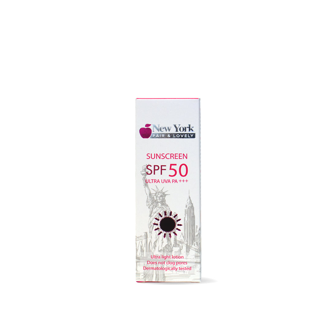 New York Fair & Lovely Sunscreen SPF 50 - 90ml - Mitchell Brands