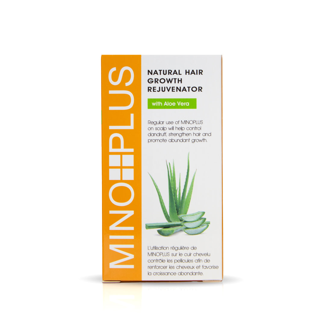 Minoplus Hair Growth Rejuvenator with Aloe Juice - 60ml / 1 oz MinoPlus - Mitchell Brands - Skin Lightening, Skin Brightening, Fade Dark Spots, Shea Butter, Hair Growth Products