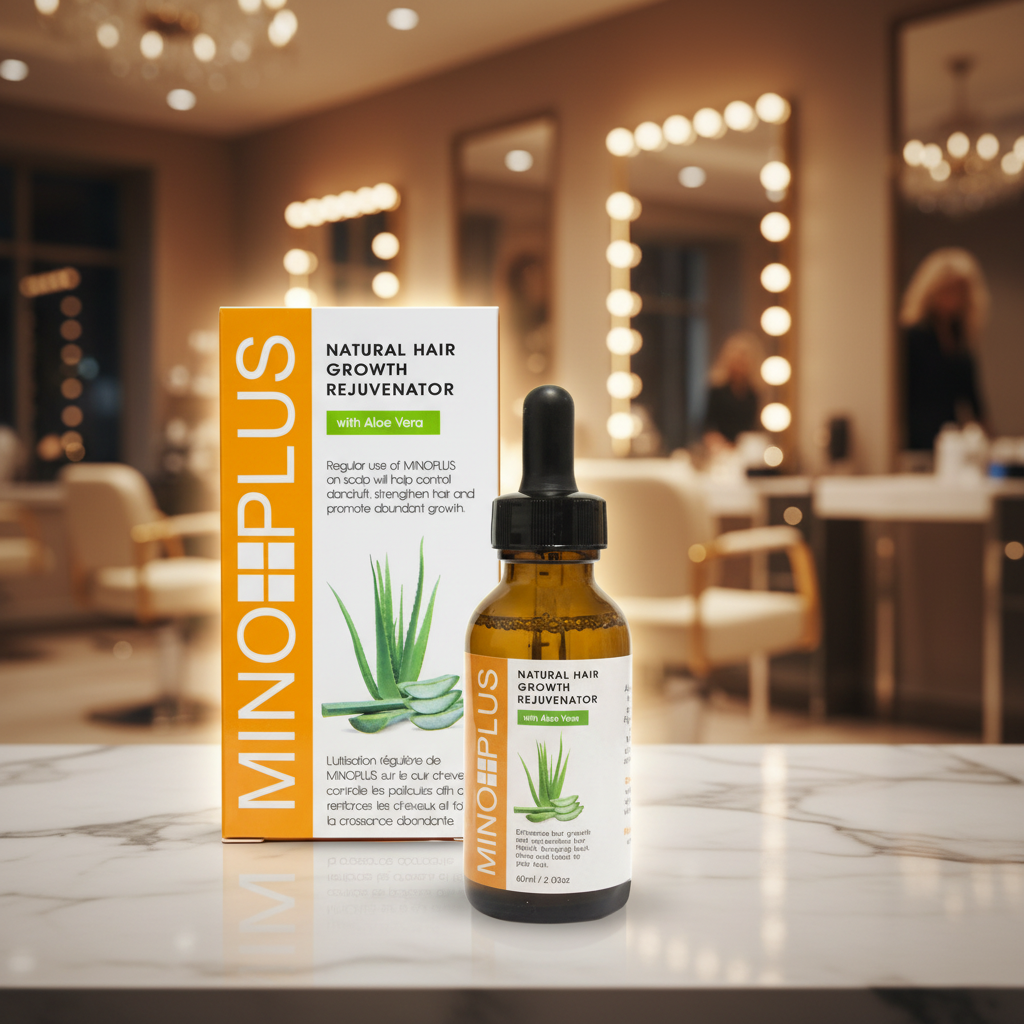 Minoplus Hair Growth Rejuvenator with Aloe Juice - 60ml / 1 oz
