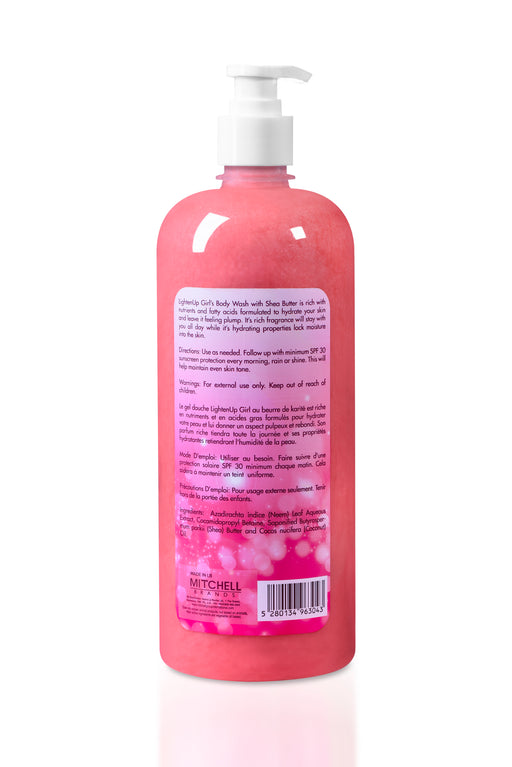 LightenUp Girl Exfoliating Shower Gel 1000ml - Mitchell Brands