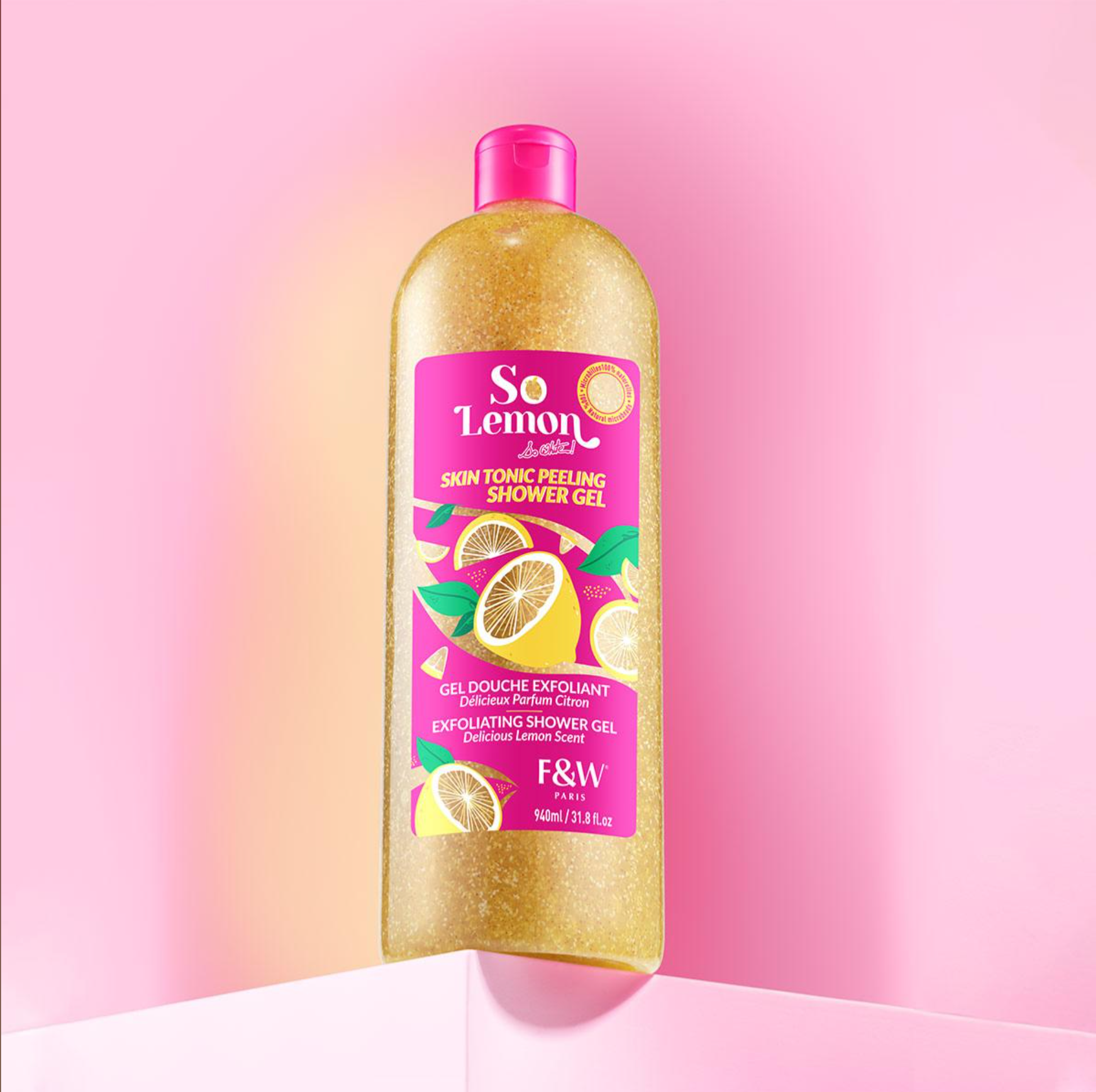 FW SO LEMON EXFOLIATING SHOWER GEL 940ml