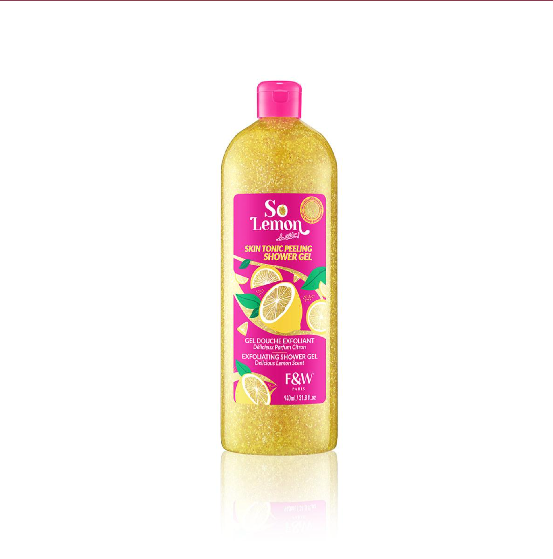 FW SO LEMON EXFOLIATING SHOWER GEL 940ml