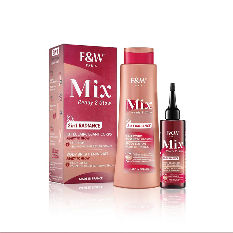 FW MIX Brightening KIT Body lotion and Serum 400ml - Mitchell Brands