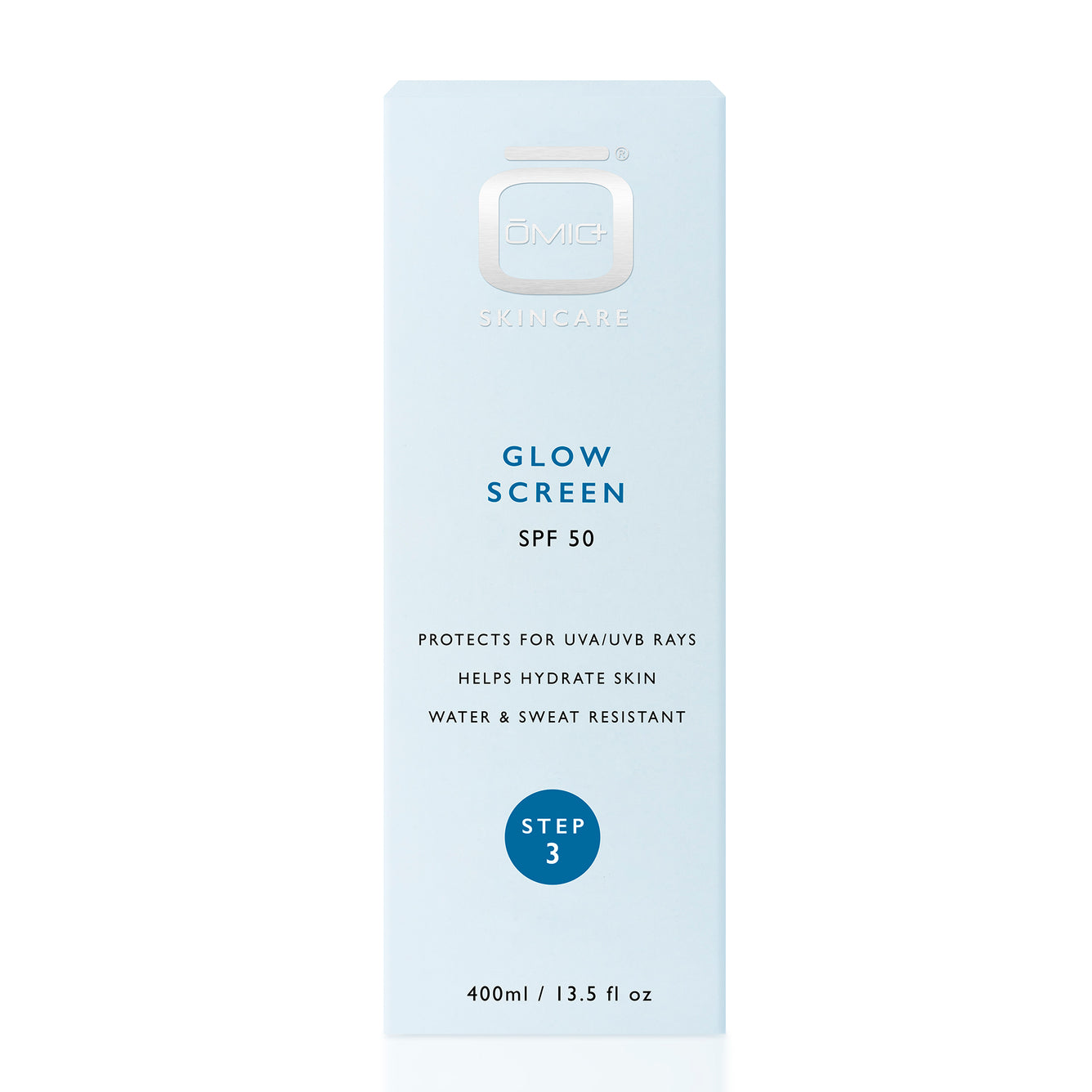 Omic+ Glow Screen-400ml - STEP 3 Mitchell Brands - Mitchell Brands - Skin Lightening, Skin Brightening, Fade Dark Spots, Shea Butter, Hair Growth Products
