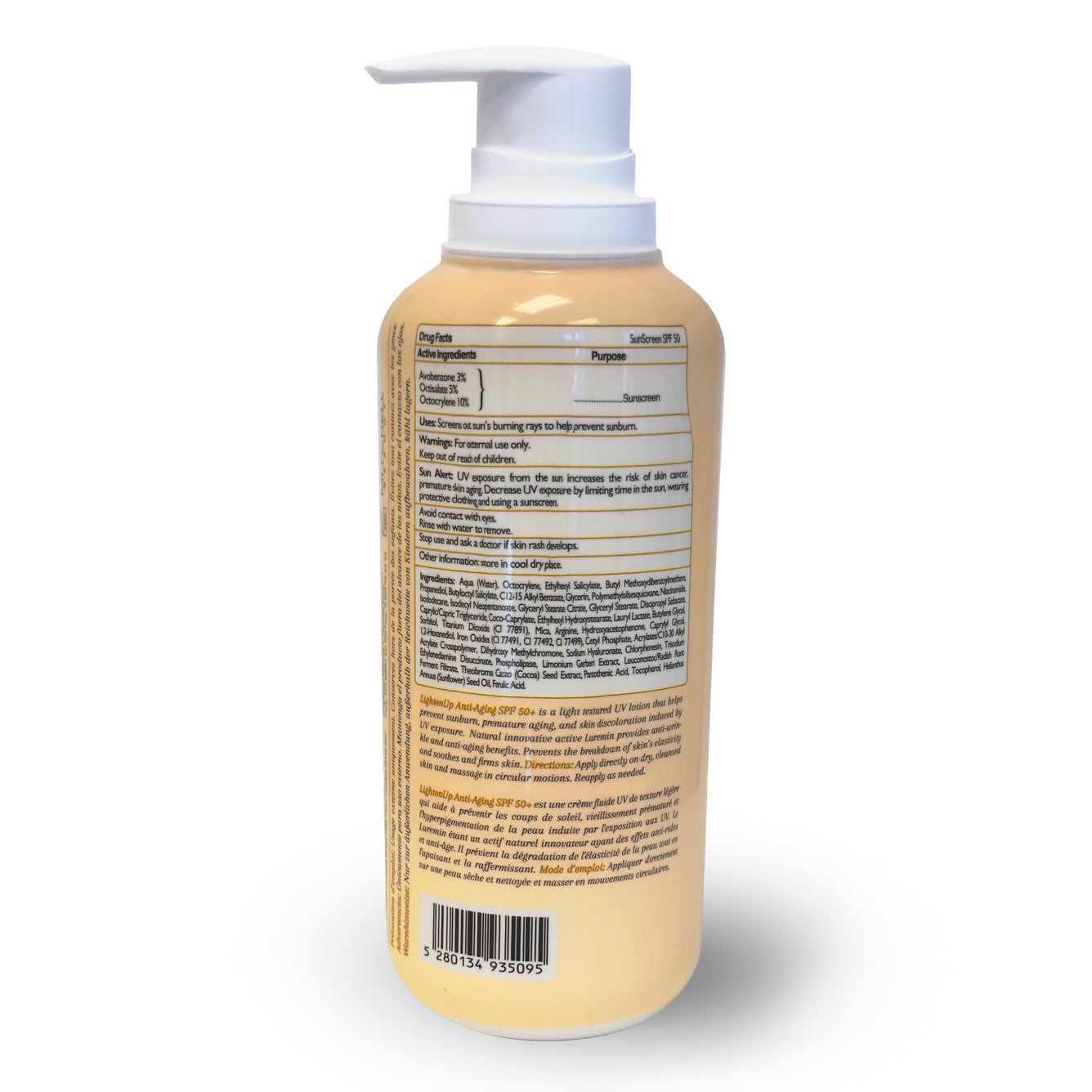 LightenUp Anti-Aging SPF 50 - 400ml