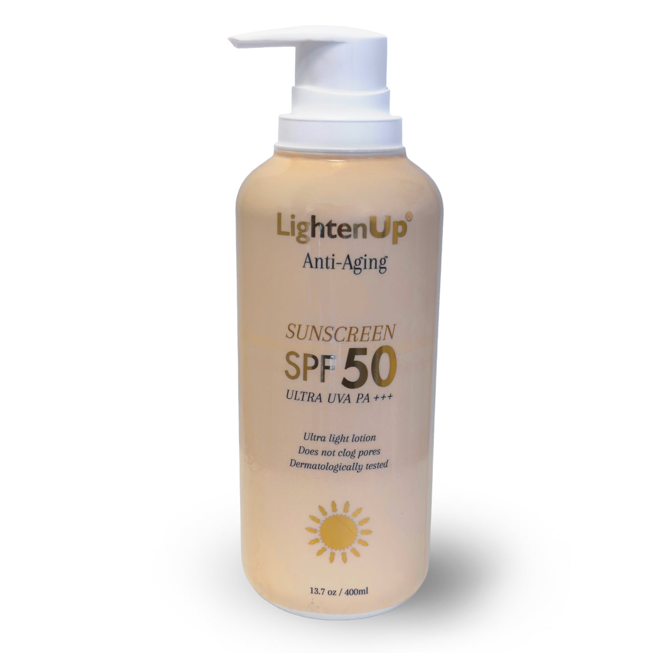 LightenUp Anti-Aging SPF 50 - 400ml
