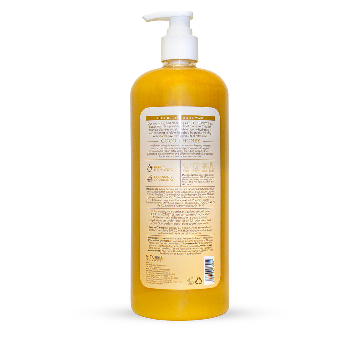 LightenUP Honey Shower Gel – 1000ml - Mitchell Brands