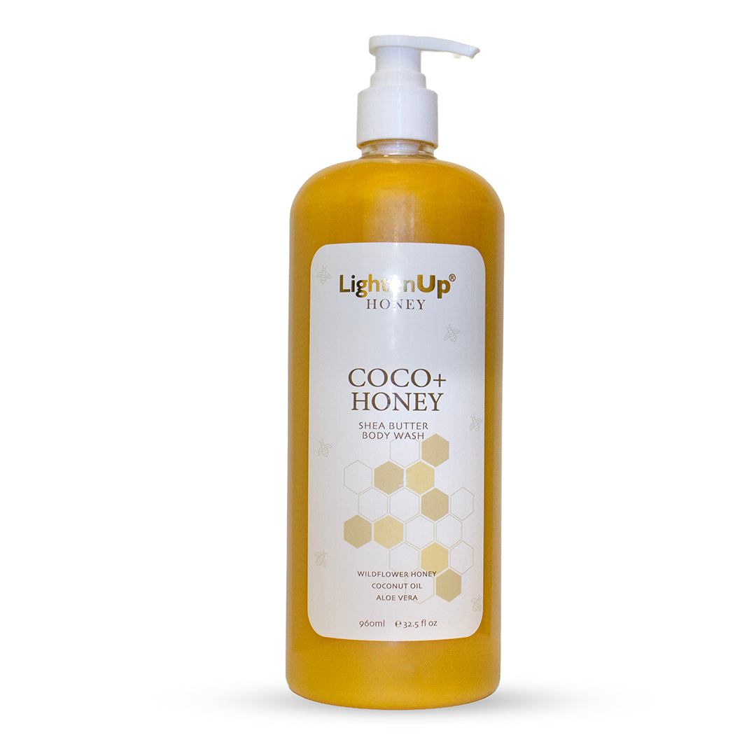 LightenUP Honey Shower Gel – 1000ml - Mitchell Brands