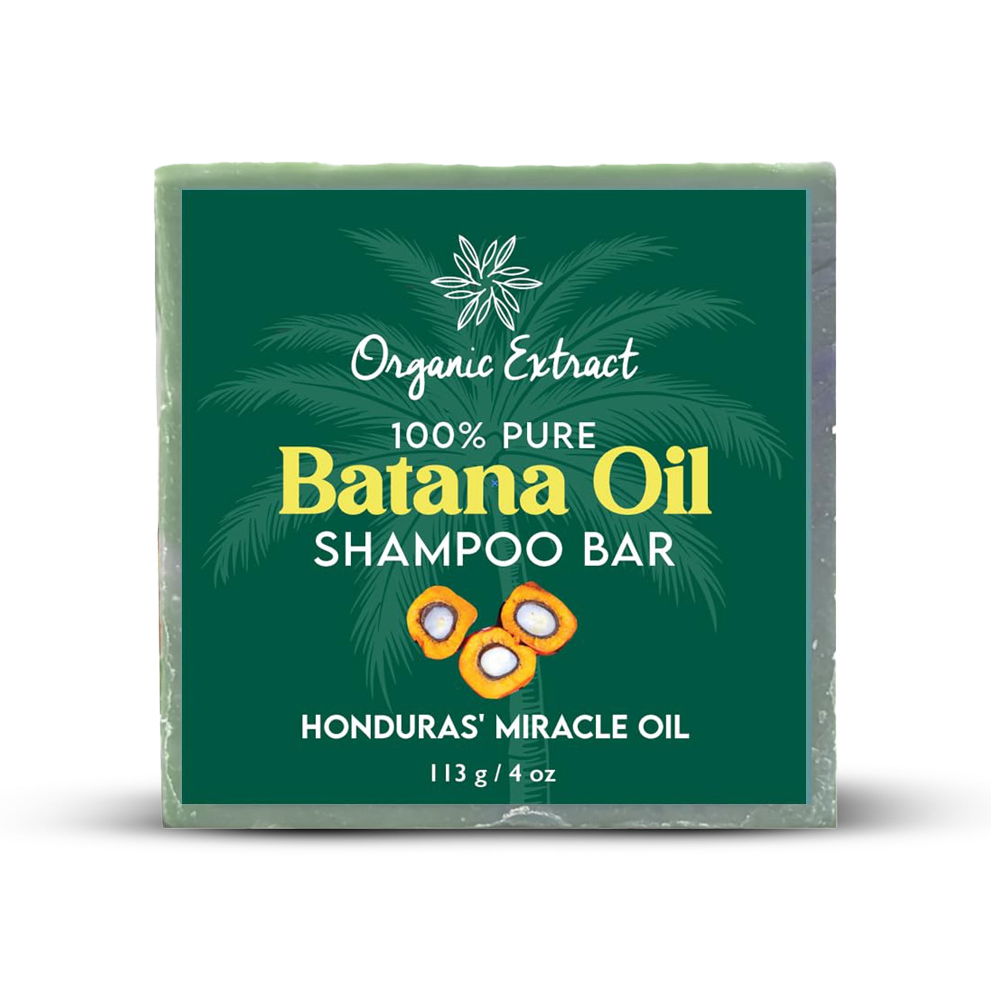 Organic Extract Batana Oil Shampoo bar 4 oz/ 118ml - Mitchell Brands