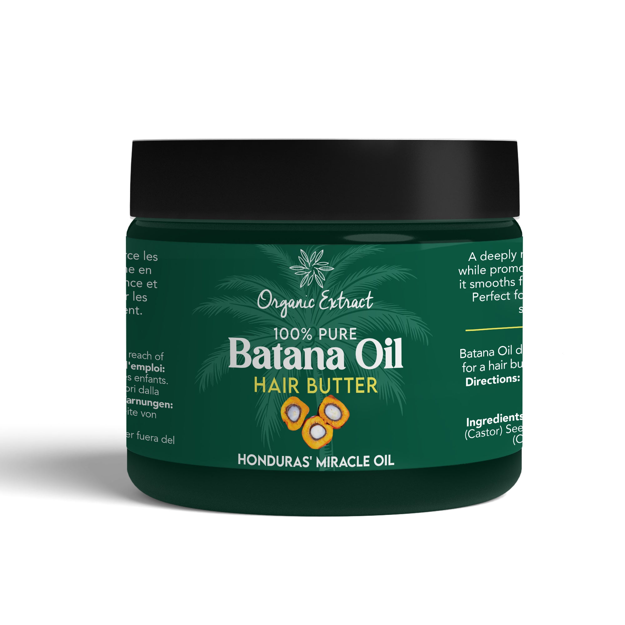 Organic Extract Batana Oil Hair Butter 4 oz / 118ml - Mitchell Brands