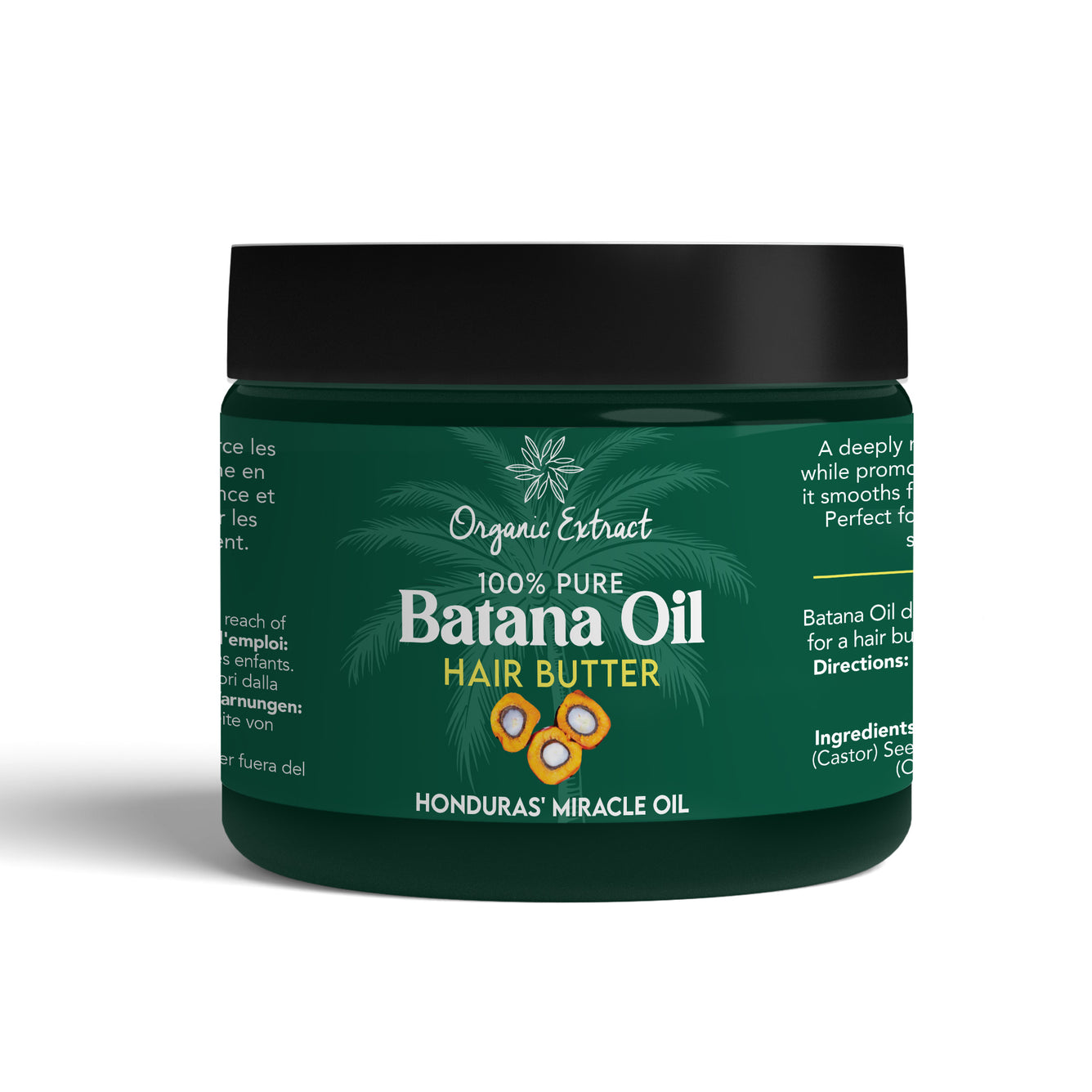 Organic Extract Batana Oil Hair Butter 4 oz / 118ml - Mitchell Brands