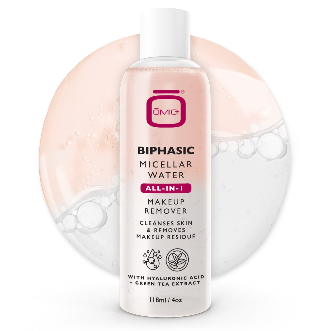 Omic+ Biphasic Micellar Water 118ml - Mitchell Brands