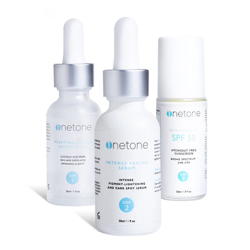 Three Step Even Tone Kit - For Clear, Even Toned Skin