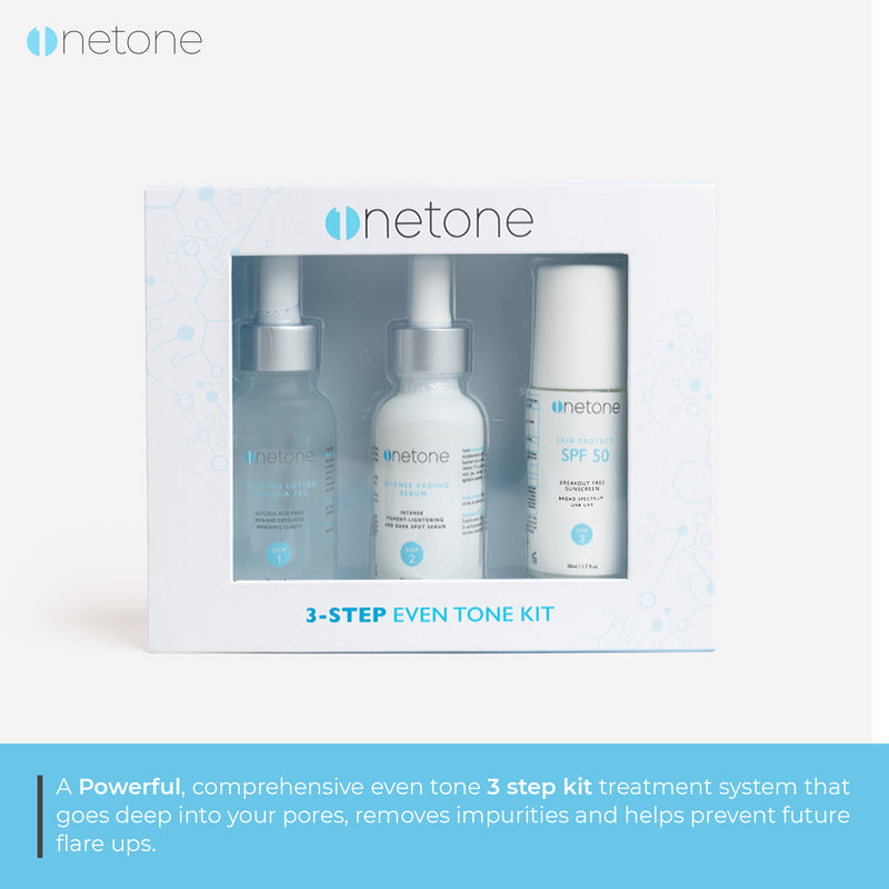 Three Step Even Tone Kit - For Clear, Even Toned Skin