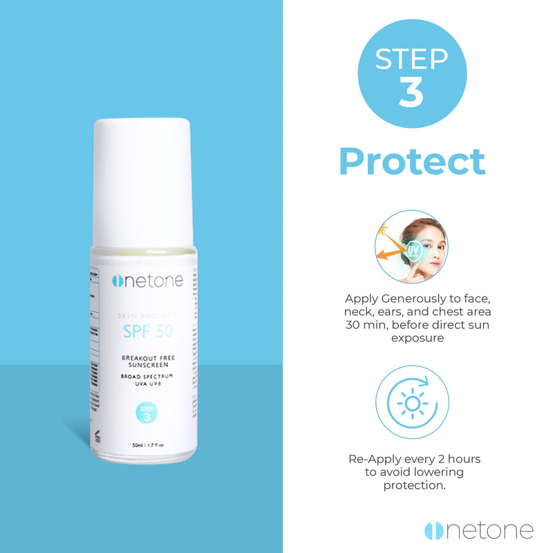 Three Step Even Tone Kit - For Clear, Even Toned Skin