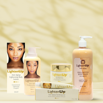 Lighten Up Anti-Aging Kit Mitchell Brands - Mitchell Brands - Skin Lightening, Skin Brightening, Fade Dark Spots, Shea Butter, Hair Growth Products