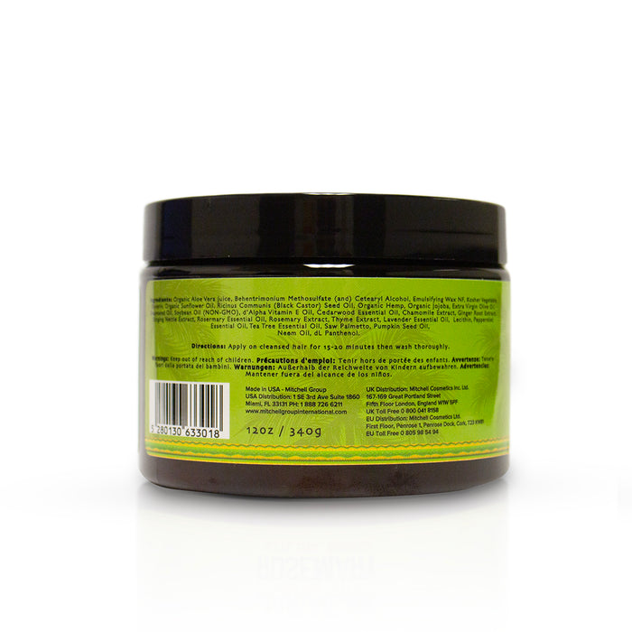 Jamaican Amber Jamaican Castor Oil & Romero Hair Mask 12 oz/354 ml Mitchell Brands - Mitchell Brands - Skin Lightening, Skin Brightening, Fade Dark Spots, Shea Butter, Hair Growth Products