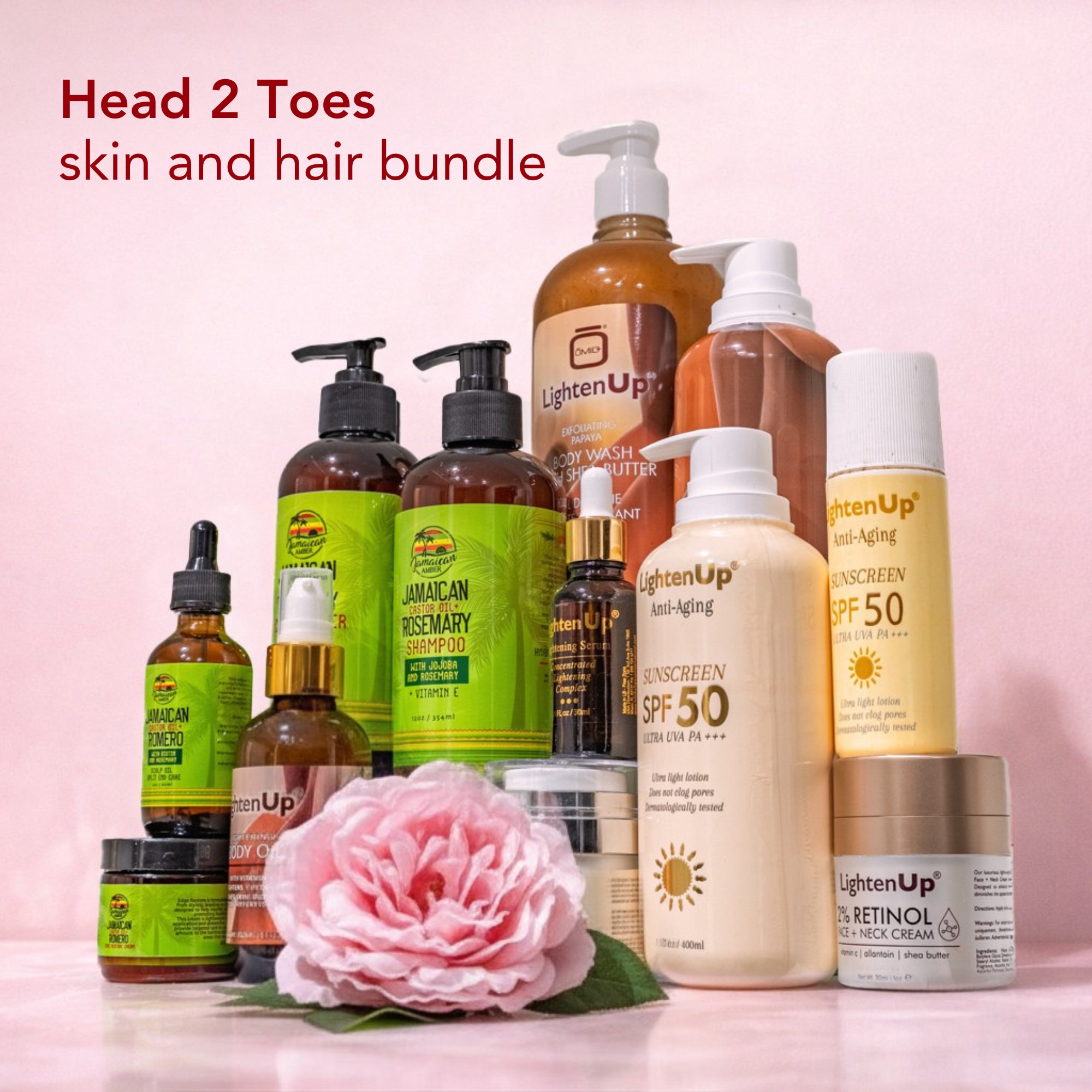 Head 2 Toe Bundle – Complete Hair, Face And Body Care Routine ...