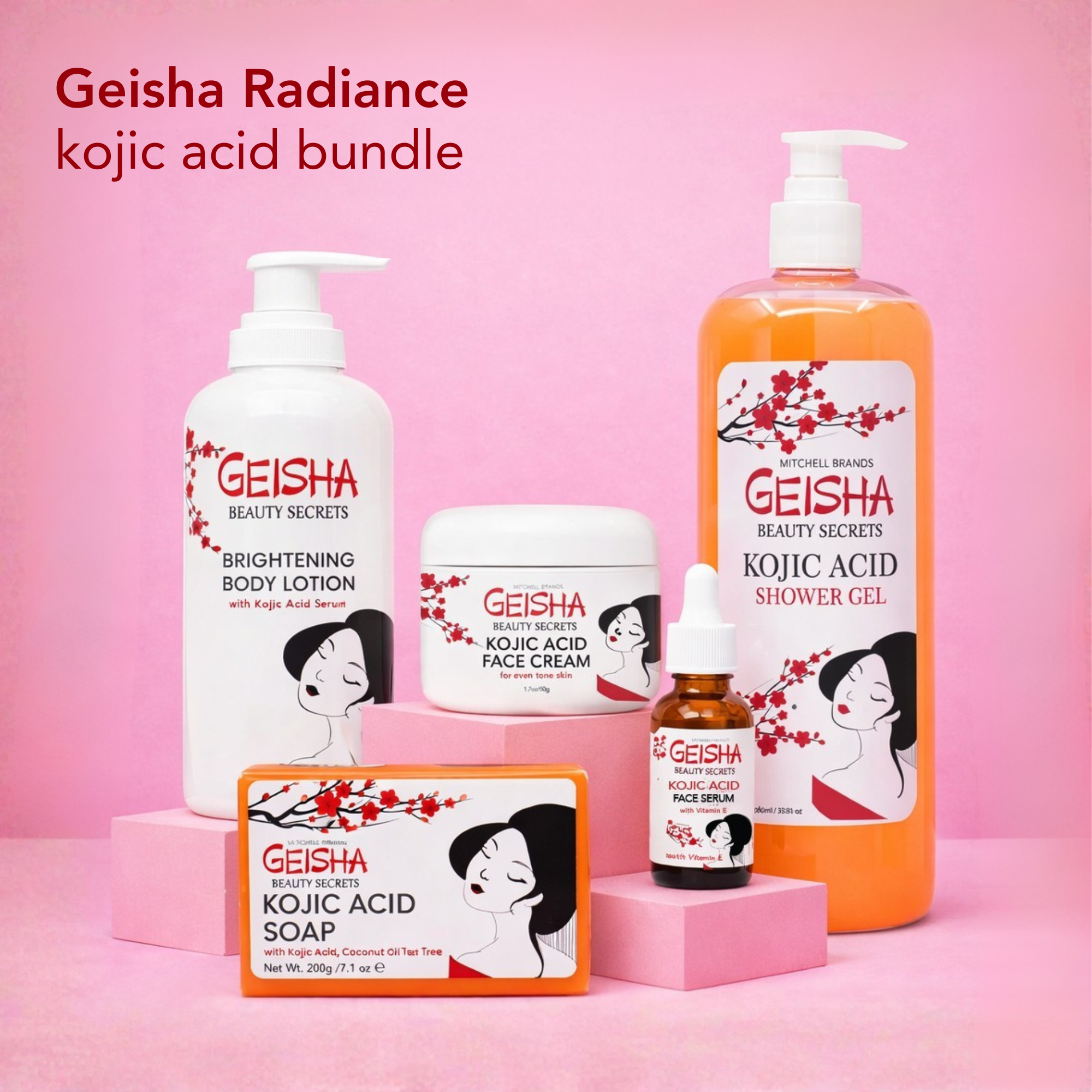 Geisha Kojic Glow Bundle - Mitchell Brands