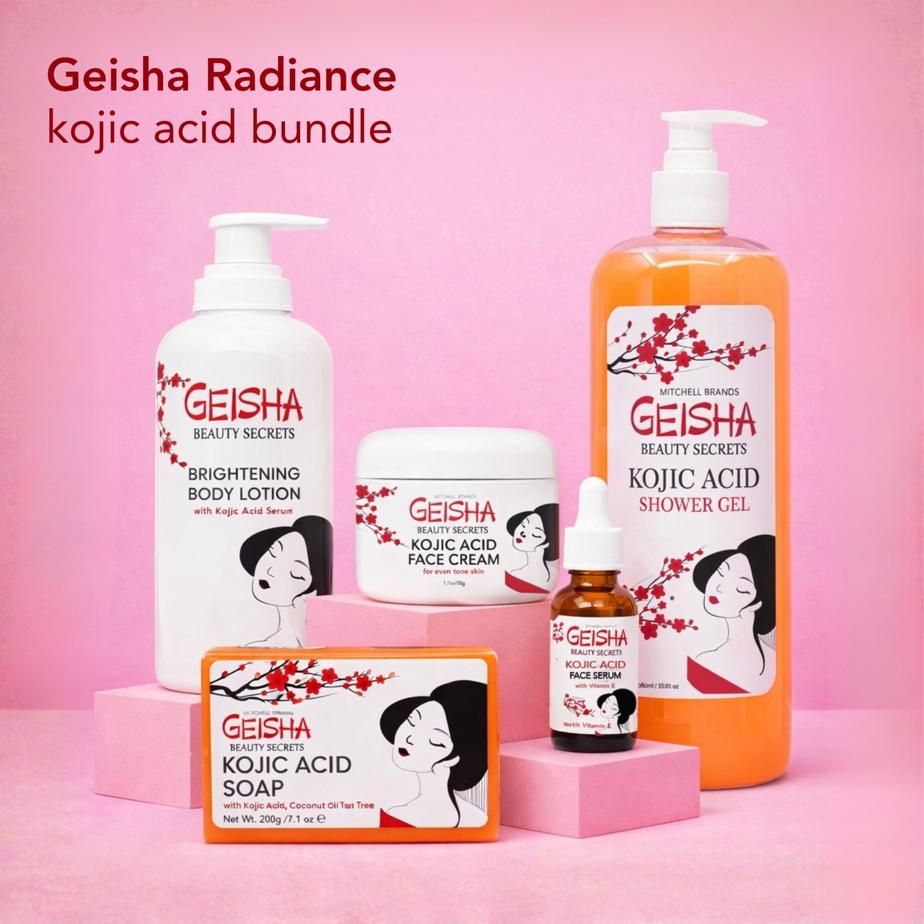 Geisha Kojic Glow Bundle - Mitchell Brands