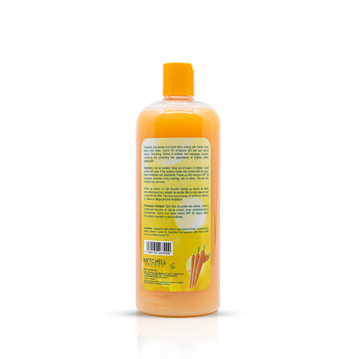 Carotis Shea Butter Carrot Body Wash with Vitamin A - 1000ml / 33.8 oz Carotis - Mitchell Brands - Skin Lightening, Skin Brightening, Fade Dark Spots, Shea Butter, Hair Growth Products