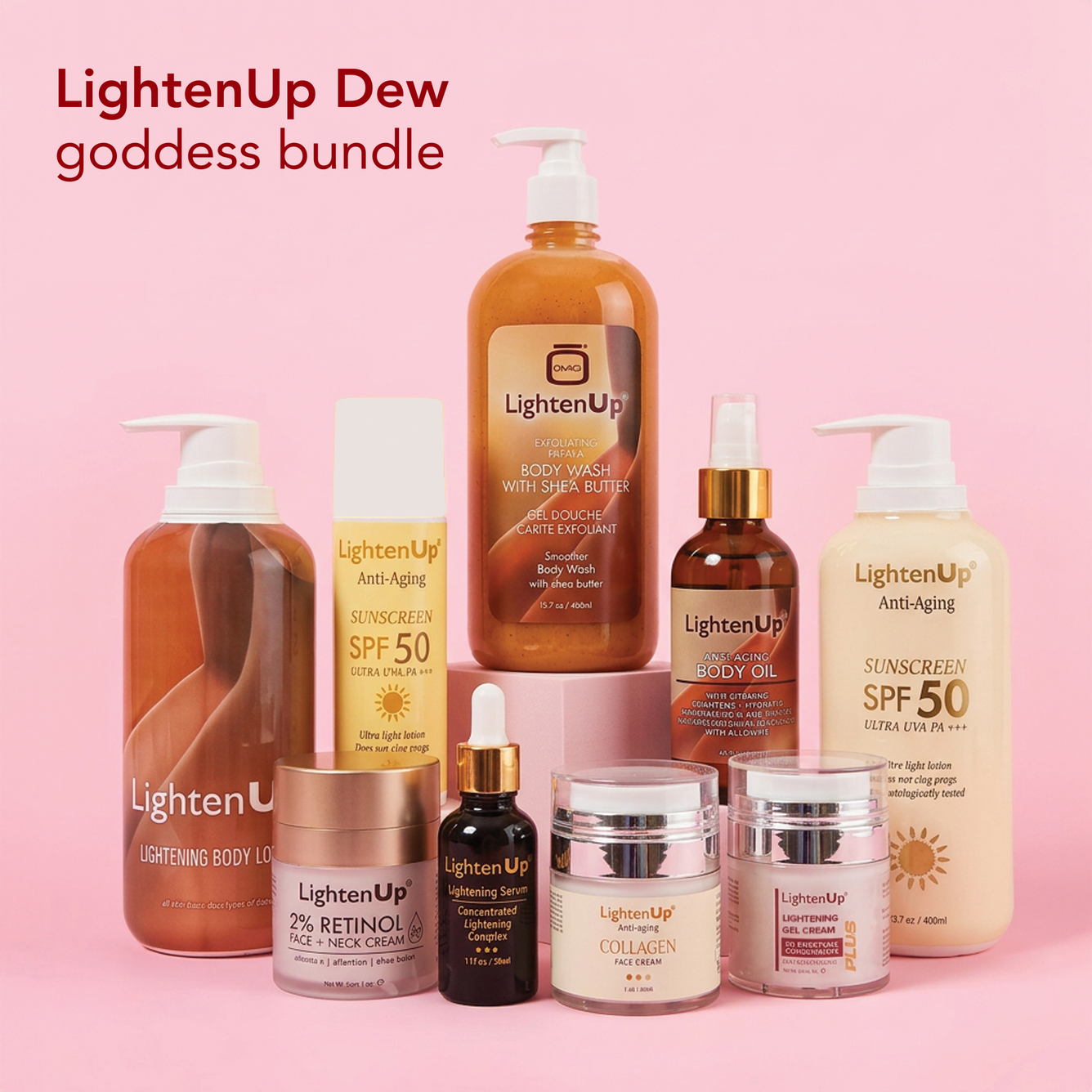 LightenUp Dew Goddess Bundle - Mitchell Brands