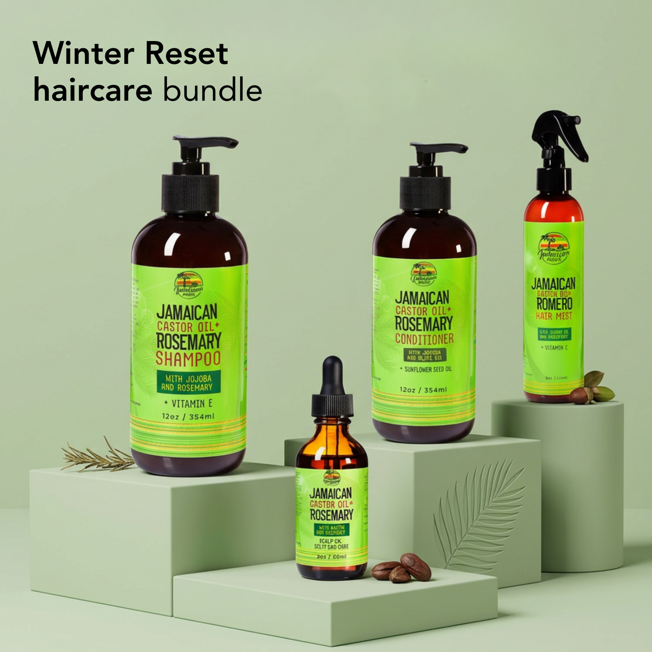 Winter Hair Repair Jamaican Amber Bundle - Mitchell Brands