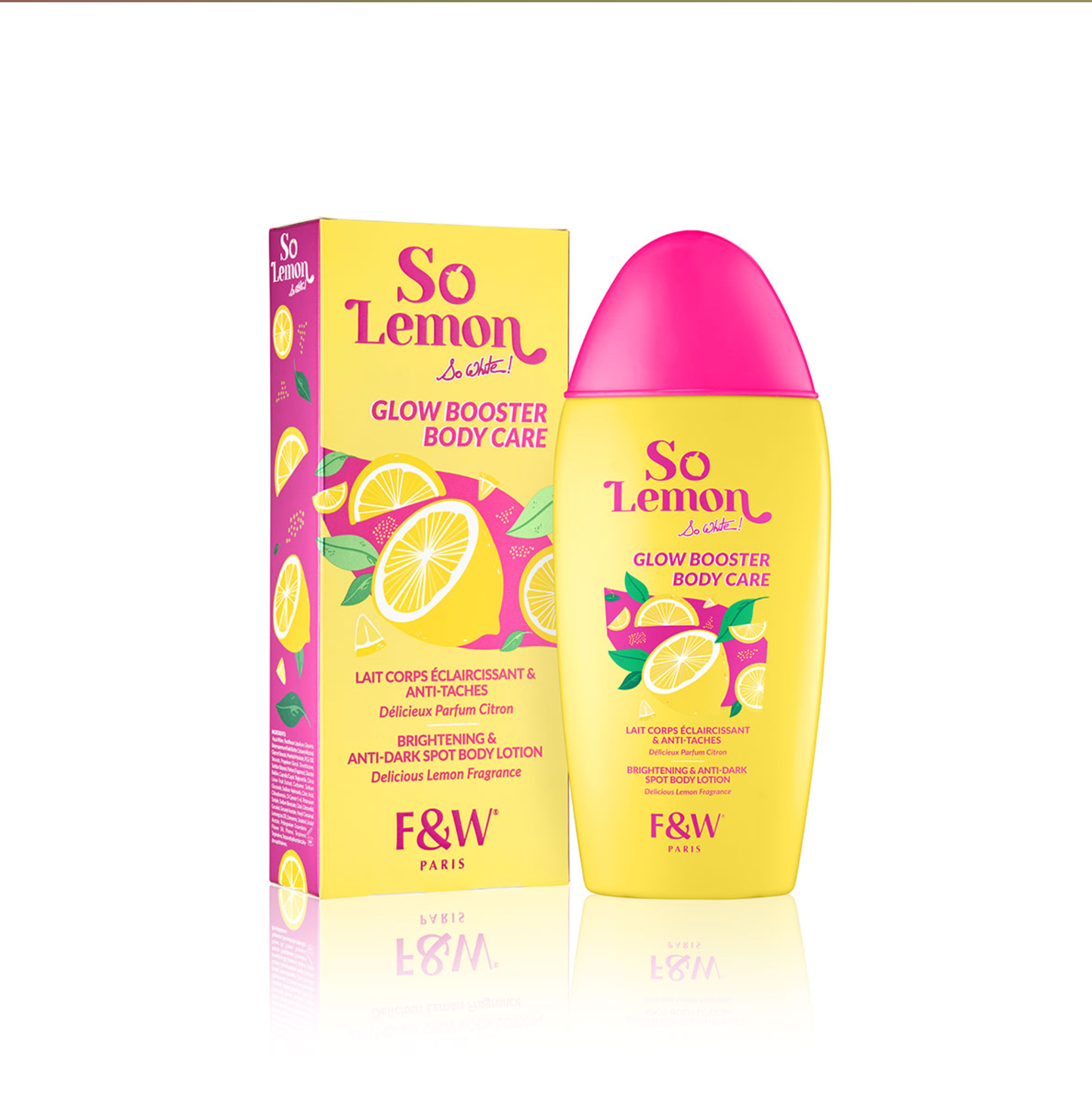 FW SO LEMON GLOW BOOSTER BODY CARE LOTION 500ml