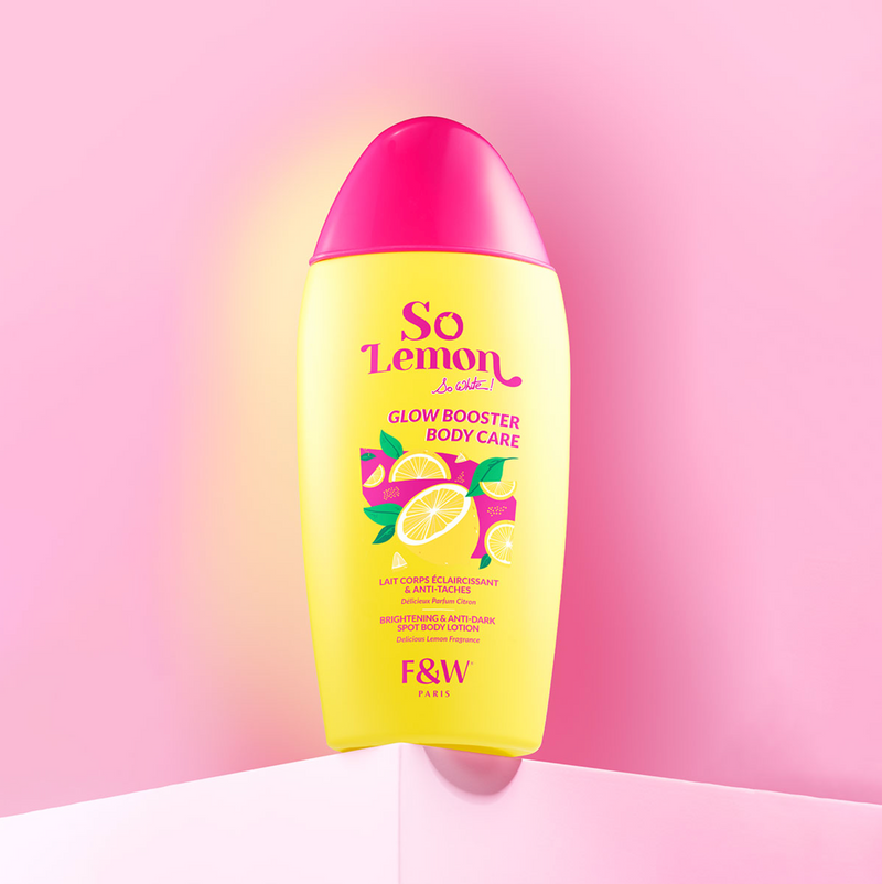 FW SO LEMON GLOW BOOSTER BODY CARE LOTION 500ml - Mitchell Brands