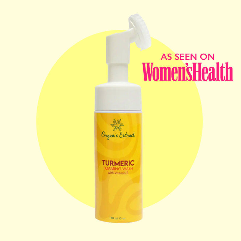 Wash Tumeric Organic Extract Turmeric Foaming Wash 5 oz/ 150ml — Mitchell Brands
