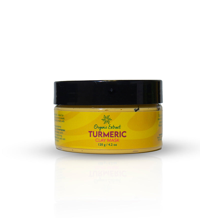 Organic Extract Turmeric Clay Mask 120g - Mitchell Brands