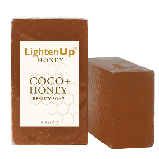 LightenUp Honey Soap 200g - Mitchell Brands
