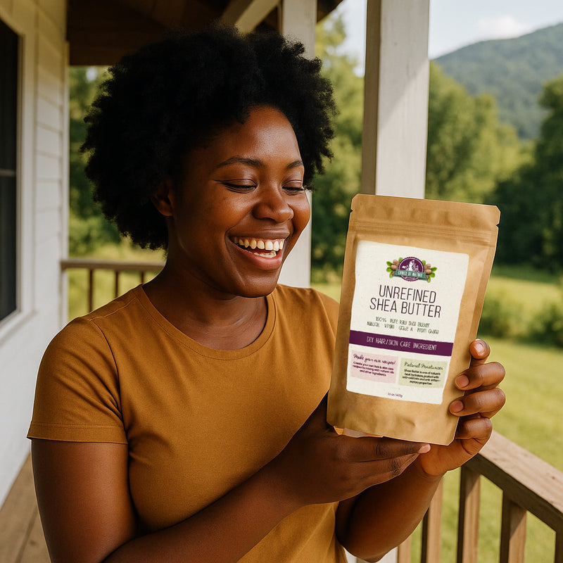 Choice of Nature Unrefined Shea Butter Bar 16oz - Mitchell Brands