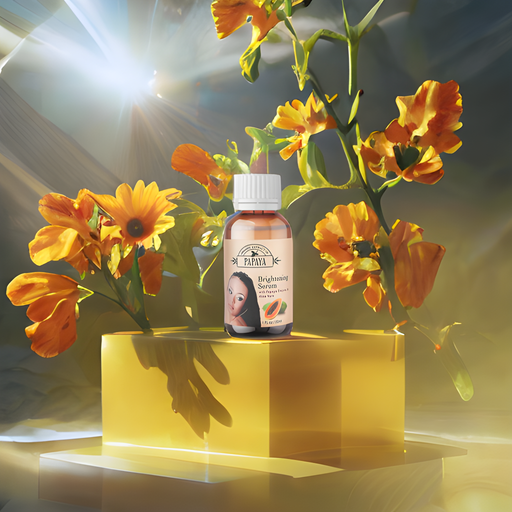 Organic Extract of Papaya Brightening Serum - 30ml / 1 Fl Oz Mitchell Brands - Mitchell Brands - Skin Lightening, Skin Brightening, Fade Dark Spots, Shea Butter, Hair Growth Products