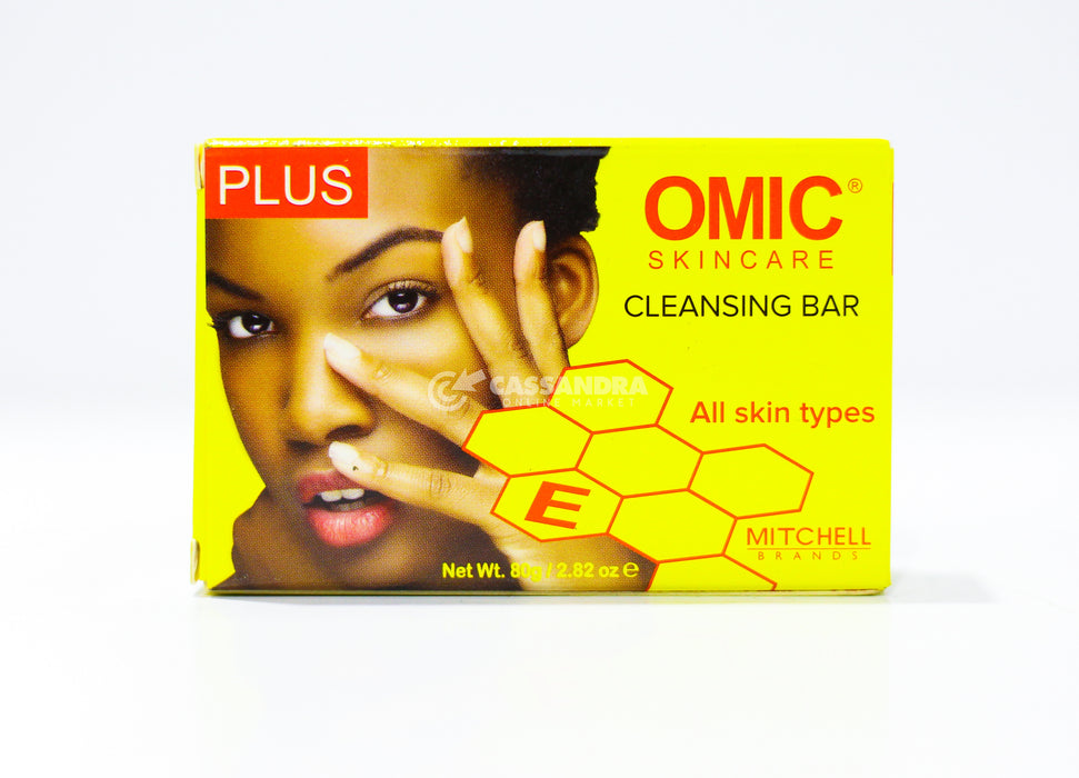 Omic Skincare Plus Cleansing Bar 80g mitchellbrands - Mitchell Brands - Skin Lightening, Skin Brightening, Fade Dark Spots, Shea Butter, Hair Growth Products