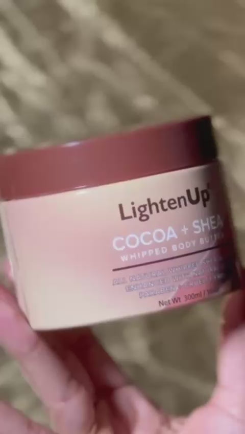 LightenUp Plus Cocoa Shea Butter Jar 300 ml