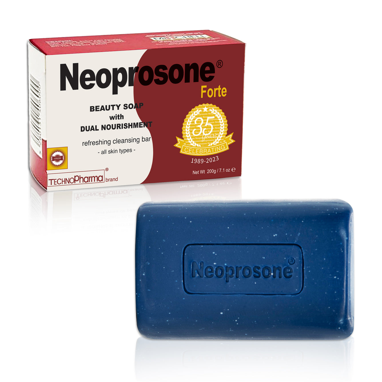 Neoprosone Exfoliating Soap - Cleansing Bar Soap - 200g / 7.1oz - Mitchell Brands