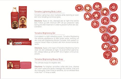 Tomatine Exfoliating Soap 200g Tomatine - Mitchell Brands - Skin Lightening, Skin Brightening, Fade Dark Spots, Shea Butter, Hair Growth Products