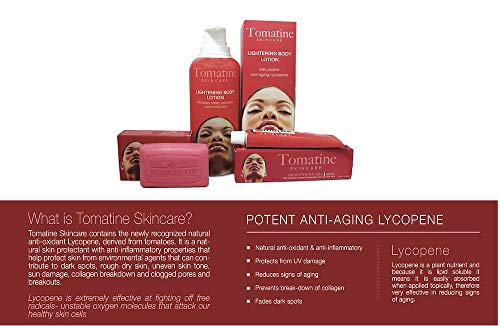 Tomatine Exfoliating Soap 200g Tomatine - Mitchell Brands - Skin Lightening, Skin Brightening, Fade Dark Spots, Shea Butter, Hair Growth Products