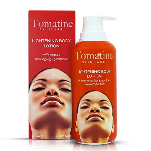 Tomatine Lightening Body Lotion 400ml Tomatine - Mitchell Brands - Skin Lightening, Skin Brightening, Fade Dark Spots, Shea Butter, Hair Growth Products