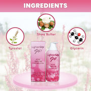 Omic LightenUp Girl! Intense Perfection Lightening Lotion - 400ml / 13.5 Oz Mitchell Brands - Mitchell Brands - Skin Lightening, Skin Brightening, Fade Dark Spots, Shea Butter, Hair Growth Products