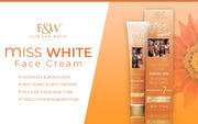 Miss White Carrot Brightening Face Cream 50ml Mitchell Brands - Mitchell Brands - Skin Lightening, Skin Brightening, Fade Dark Spots, Shea Butter, Hair Growth Products