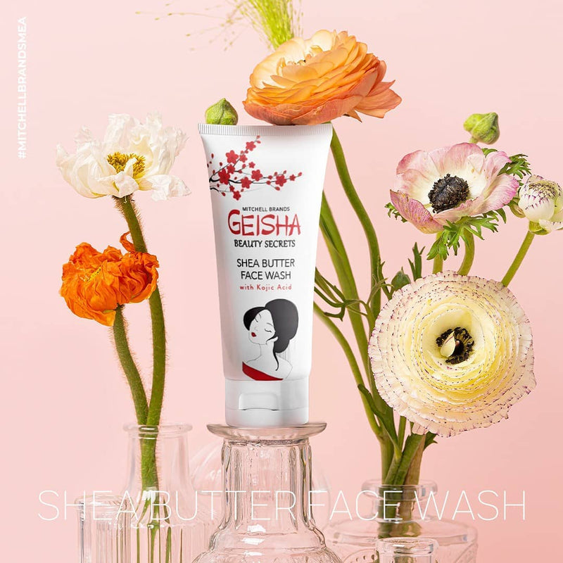 Geisha Face Wash 60ml Mitchell Group USA, LLC - Mitchell Brands - Skin Lightening, Skin Brightening, Fade Dark Spots, Shea Butter, Hair Growth Products