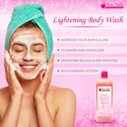 New York Fair & Lovely Exf. Pomegranate Shea Butter Body Wash - 1000ml / 33.81 Oz New York Fair & Lovely - Mitchell Brands - Skin Lightening, Skin Brightening, Fade Dark Spots, Shea Butter, Hair Growth Products