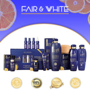 Fair & White Exclusive Exfoliating Soap with Pure Vitamin "C" - Fades Dark Spots - 200g / 7 oz Fair & White Exclusive - Mitchell Brands - Skin Lightening, Skin Brightening, Fade Dark Spots, Shea Butter, Hair Growth Products